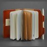 Кожаный блокнот (Софт-бук) светло-коричневого цвета на резинке BlankNote (13721) - 2