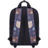 Недорогой рюкзак для девочки из текстиля с принтом Bagland (55421) - 4
