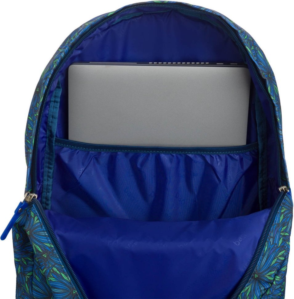 Вместительный женский рюкзак для города из текстиля с ярким принтом Bagland (55721)