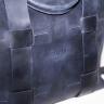 Винтажная мужская деловая сумка с оригинальными кожаными ручками  VATTO (11962) - 6