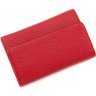 Красный женский кошелек тройного сложения из натуральной кожи Tony Bellucci (10838) - 3