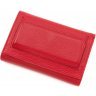 Красный женский кошелек тройного сложения из натуральной кожи Tony Bellucci (10838) - 4