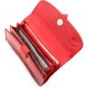 Бордовый кошелек-клатч из натуральной кожи питона SNAKE LEATHER (024-18542) - 5