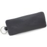 Темно-серая кожаная ключница маленького размера на молнии ST Leather 70822 - 4