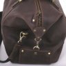 Винтажная дорожная сумка из натуральной итальянской кожи Travel Leather Bag (11004) - 5