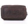 Винтажная дорожная сумка из натуральной итальянской кожи Travel Leather Bag (11004) - 6