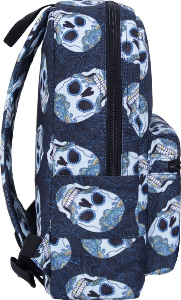 Разноцветный женский рюкзак из текстиля с принтом Bagland (53522)