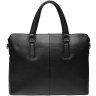 Мужская кожаная сумка под ноутбук с ручками Borsa Leather 66222 - 2