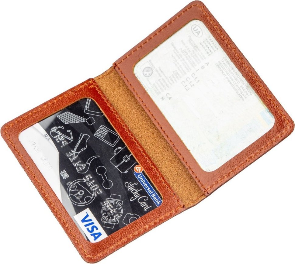 Компактная обложка для прав или ID-карты SHVIGEL (2413963)