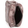 Мужская кожаная сумка-барсетка маленького размера в коричневом цвете SHVIGEL 2400874 - 7