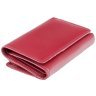 Красный женский кошелек тройного сложения из натуральной кожи с RFID - Visconti Picadilly 68822 - 5