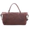 Большая винтажная кожаная дорожная сумка Travel Leather Bag (11005) - 1