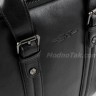 Элитная деловая мужская сумка из натуральной кожи под А4 – H.T. Leather (10206) - 17