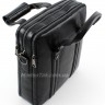 Элитная деловая мужская сумка из натуральной кожи под А4 – H.T. Leather (10206) - 3