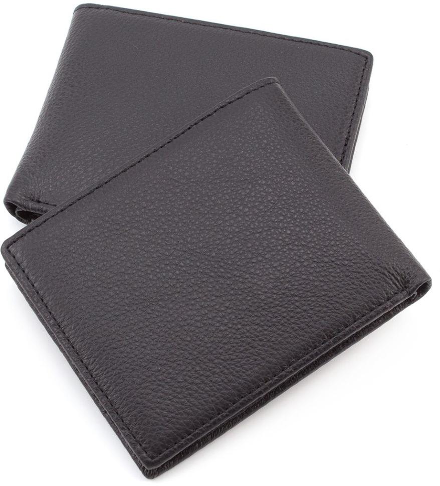 Мужской бумажник для купюр и карточек ST Leather (18820)