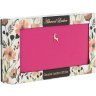 Женский кожаный кошелек яркого розового цвета на молнии Ashwood 69623 - 11