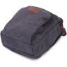 Мужская сумка-барсетка среднего размера из черного текстиля Vintage 2422237 - 3