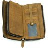 Стильный кожаный клатч в винтажном стиле VINTAGE STYLE (14214) - 8
