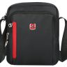 Мужская сумка с красной вставкой на плечо SCOGOLF (Swissgear) (5100) - 2