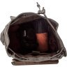 Многофункциональный текстильный рюкзак серого цвета Vintage (20133)  - 5