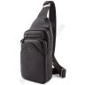 Кожаный мужской рюкзак через плечо H.T. Leather (11543) - 4