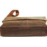 Мужская наплечная сумка коричневого цвета VATTO (11667) - 7