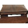 Мужская наплечная сумка коричневого цвета VATTO (11667) - 8