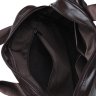 Мужская вертикальная сумка коричневого цвета из натуральной кожи с ручками Borsa Leather (21329) - 8