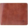 Светло-коричневое мужское портмоне из натуральной высококачественной кожи с RFID - Visconti Francesca 69025 - 1