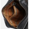 Черная мужская сумка-планшет из говяжьей кожи Ricco Grande (15645) - 5