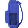 Повседневный текстильный рюкзак насыщенного синего цвета Bagland (53726) - 6