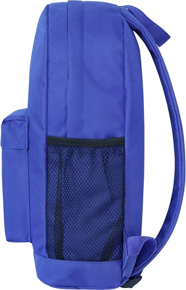 Повседневный текстильный рюкзак насыщенного синего цвета Bagland (53726)
