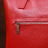 Кожаная вместительная женская сумка-шоппер красного цвета Shvigel (16355) - 10