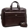 Презентабельная кожаная сумка для делового мужчины - DESISAN (11561) - 7