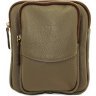 Компактная мужская сумка планшет серого цвета VATTO (11867) - 1