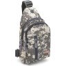 Мужской тактический рюкзак-слинг через плечо с принтом Пиксель - Monsen (22157) - 1