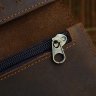 Мужской кожаный клатч в стиле винтаж на ремешке с кнопкой VINTAGE STYLE (14383) - 6
