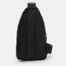 Текстильная мужская сумка-слинг среднего размера в черном цвете Monsen 71527 - 3