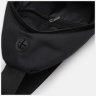 Текстильная мужская сумка-слинг среднего размера в черном цвете Monsen 71527 - 5