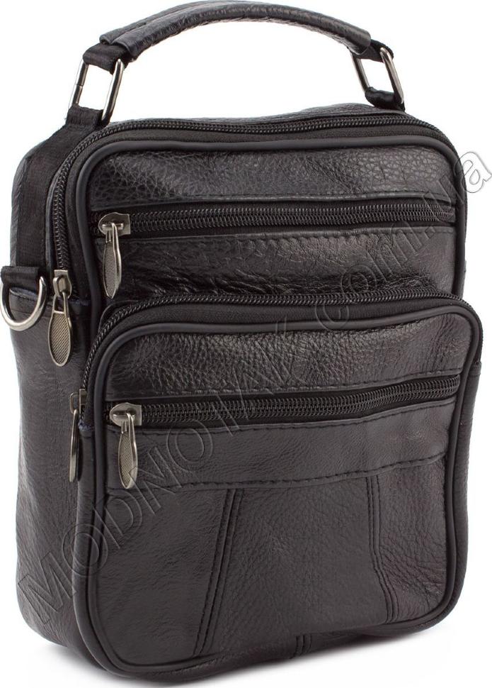Мужская кожаная сумка через плечо Leather Collection (10108)
