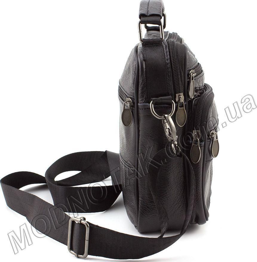 Мужская кожаная сумка через плечо Leather Collection (10108)