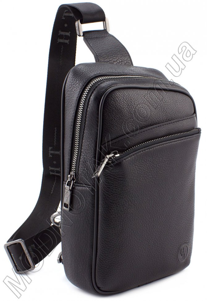 Кожаный мужской рюкзак на одно отделение H.T. Leather (11544)