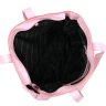 Розовая женская сумка-шоппер из натуральной кожи с длинными ручками Shvigel (16356) - 4