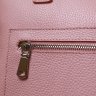 Розовая женская сумка-шоппер из натуральной кожи с длинными ручками Shvigel (16356) - 9