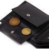 Черное мужское портмоне из натуральной кожи с монетницей CANPELLINI (2421764) - 5