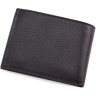Кожаное портмоне черного цвета с блоком для карт Bond Non (10657) УЦЕНКА! - 3