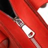 Красная кожаная женская сумка-шоппер из кожи крейзи хорс Shvigel (16348) - 7
