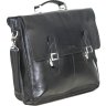 Деловой кожаный портфель черного цвета VATTO (11969) - 3
