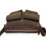 Мужская сумка из винтажной кожи коричневого цвета VATTO (12069) - 4