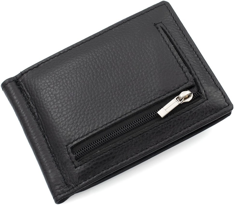 Кожаный зажим для денег, карт и мелочи - ST Leather 69728